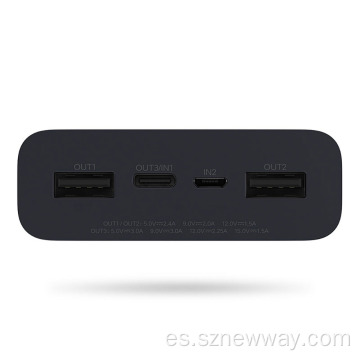 Banco de energía para computadora portátil Xiaomi ZMI powerbank QB822 20000mAh